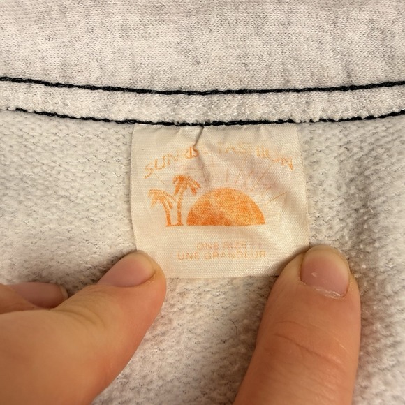 Vintage Looney Tunes Shirt Mens Large White Tasmanian Devil 90s Baseball Jersey - Picture 5 of 11